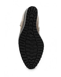 Светло-коричневые кожаные сапоги от Via Giulia