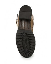 Светло-коричневые кожаные сапоги от WS Shoes