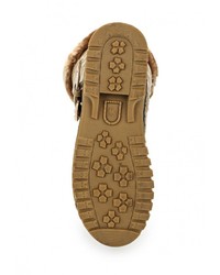 Светло-коричневые кожаные сапоги от WS Shoes