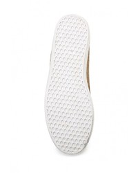 Женские светло-коричневые кожаные слипоны от Catherine