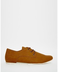Светло-коричневые кожаные туфли дерби от Aldo