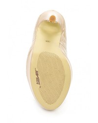 Светло-коричневые кожаные туфли от Annalisa