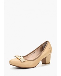 Светло-коричневые кожаные туфли от Berkonty