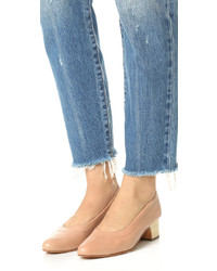 Светло-коричневые кожаные туфли от Rachel Comey