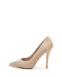 Светло-коричневые кожаные туфли от Dino Ricci