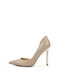 Светло-коричневые кожаные туфли от GUESS