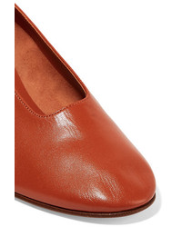 Светло-коричневые кожаные туфли от Martiniano