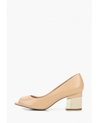 Светло-коричневые кожаные туфли от Indiana