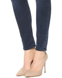 Светло-коричневые кожаные туфли от Sergio Rossi