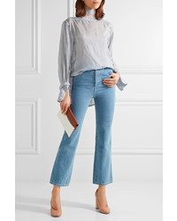 Светло-коричневые кожаные туфли от Chloé