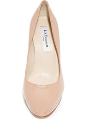 Светло-коричневые кожаные туфли от LK Bennett