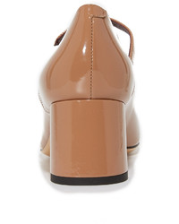 Светло-коричневые кожаные туфли от Marc Jacobs