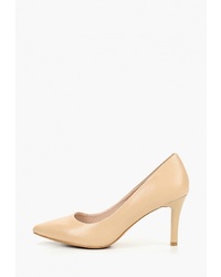 Светло-коричневые кожаные туфли от Pierre Cardin