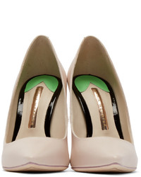 Светло-коричневые кожаные туфли от Sophia Webster