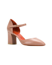 Светло-коричневые кожаные туфли от Santoni