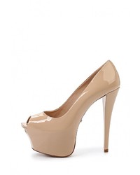 Светло-коричневые кожаные туфли от Schutz