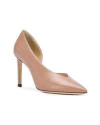 Светло-коричневые кожаные туфли от Jimmy Choo