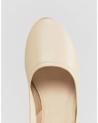 Светло-коричневые кожаные туфли от Asos