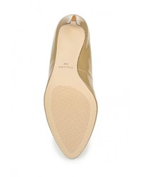 Светло-коричневые кожаные туфли от Valley