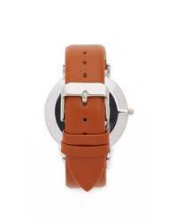 Женские светло-коричневые кожаные часы от RumbaTime