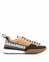 Мужские светло-коричневые кроссовки от DSQUARED2