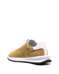 Мужские светло-коричневые кроссовки от Philippe Model Paris