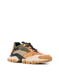 Мужские светло-коричневые кроссовки от Moncler
