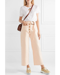 Женские светло-коричневые кроссовки от Clergerie