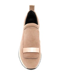 Женские светло-коричневые кроссовки от Sergio Rossi
