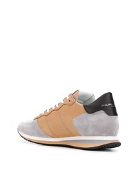 Мужские светло-коричневые кроссовки от Philippe Model Paris