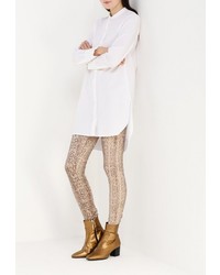 Светло-коричневые леггинсы от Tricot Chic