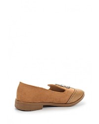 Женские светло-коричневые лоферы от Catisa