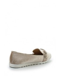 Женские светло-коричневые лоферы от Guapissima