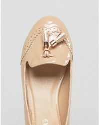 Женские светло-коричневые лоферы от Miss KG