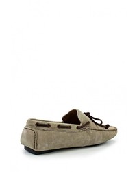 Мужские светло-коричневые мокасины от Sparco