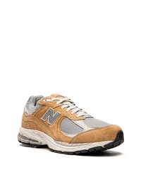 Мужские светло-коричневые низкие кеды от New Balance