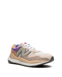 Мужские светло-коричневые низкие кеды от New Balance