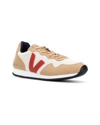 Мужские светло-коричневые низкие кеды от Veja