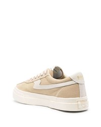 Мужские светло-коричневые низкие кеды от Stepney Workers Club