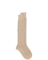 Мужские светло-коричневые носки от Fashion Clinic Timeless