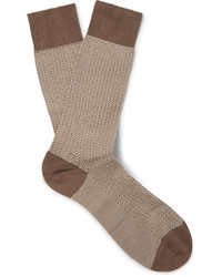 Мужские светло-коричневые носки от Pantherella