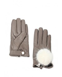 Женские светло-коричневые перчатки