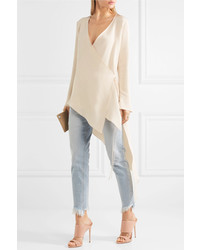 Светло-коричневые сабо от Giuseppe Zanotti