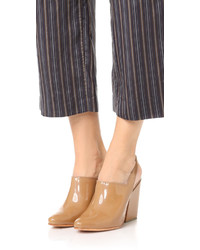 Светло-коричневые сабо от Rachel Comey