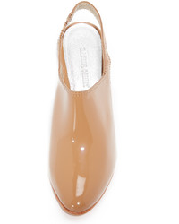 Светло-коричневые сабо от Rachel Comey