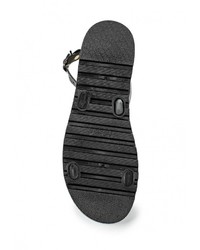 Светло-коричневые сандалии на плоской подошве от Coco Perla