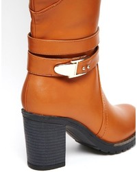 Светло-коричневые сапоги от Park Lane