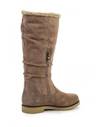 Светло-коричневые сапоги от Caprice