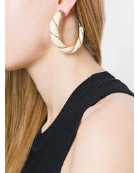 Светло-коричневые серьги от Aurelie Bidermann