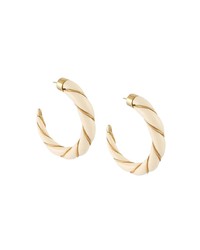 Светло-коричневые серьги от Aurelie Bidermann